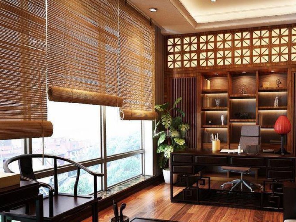 案例展示⑦【实木竹帘】